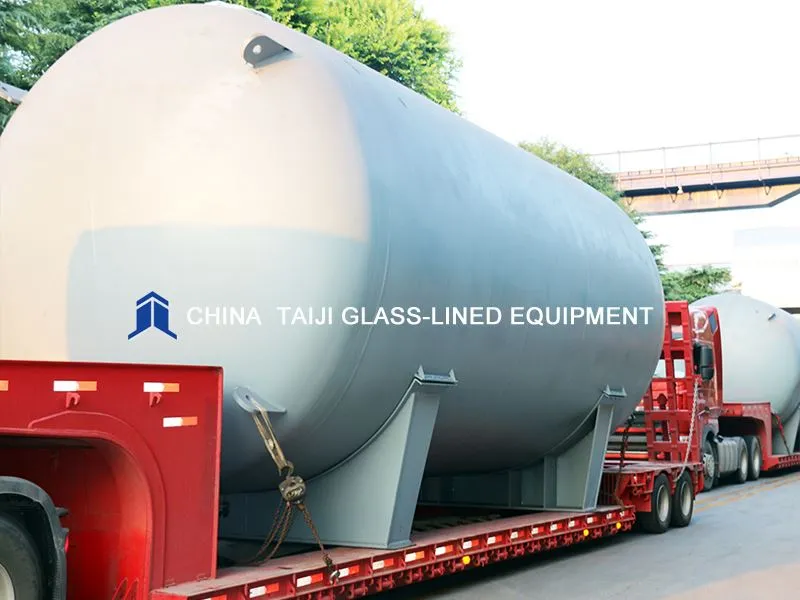 Horizontal Glass-Lined Storage Tanks